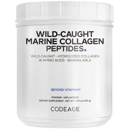 Marine Collagen Peptides, 450 g Powder