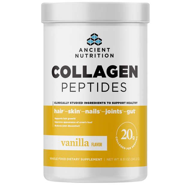 Ancient Nutrition Collagen Peptides - Vanilla - front