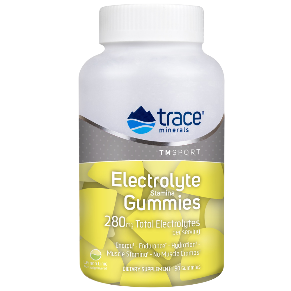 Trace Minerals Electrolyte Stamina Gummi, 90 Gummies