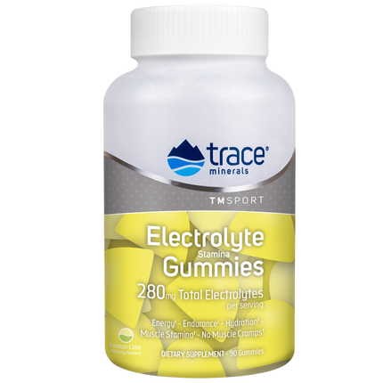 Trace Minerals Electrolyte Stamina Gummi, 90 Gummies