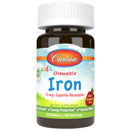 Kid's Chewable Iron, 30 Tablets