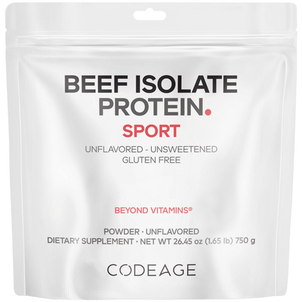 Beef Isolate Protein Powder, 750 g Powder