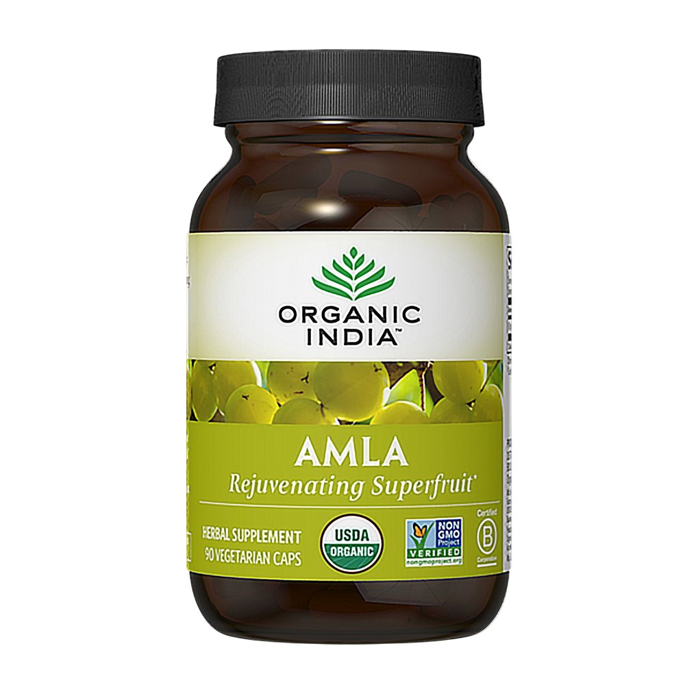 Amla, 90 Vegetarian Capsules , Ayurveda Brand_Organic India Form_Capsules
