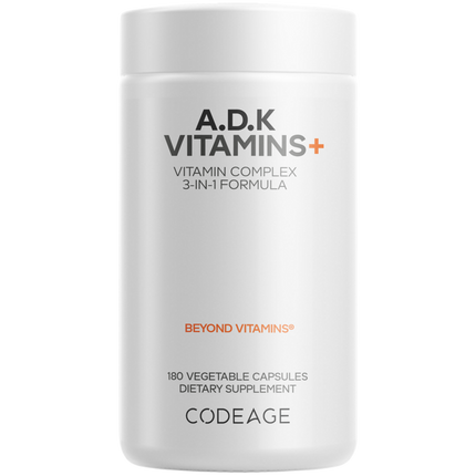 ADK Vitamins, 180 Capsules