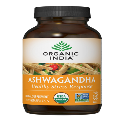 Ashwagandha, 180 capsules , Ayurveda Brand_Organic India Form_Capsules