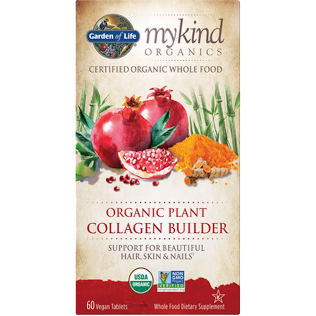 mykind Organic Plant Collagen Builder, 60 Tablets