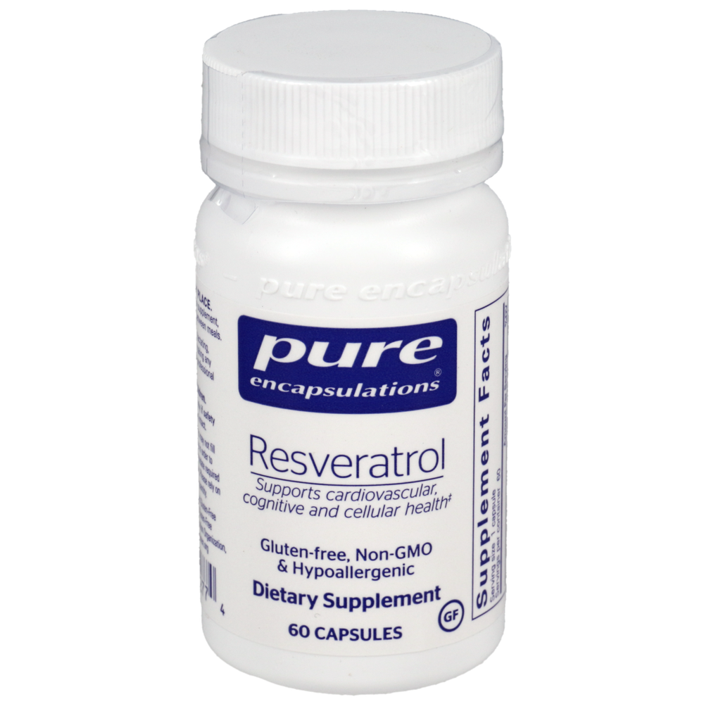 Resveratrol, 60 Capsules , Brand_Pure Encapsulations Form_Capsules Requires Consultation Size_60 Capsules