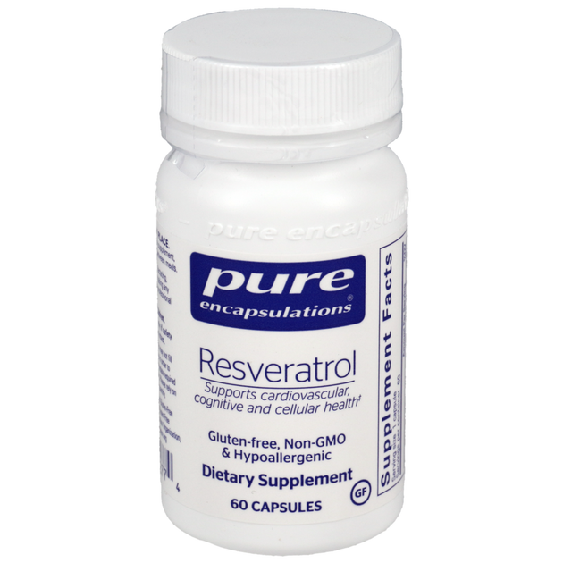 Resveratrol, 60 Capsules , Brand_Pure Encapsulations Form_Capsules Requires Consultation Size_60 Capsules