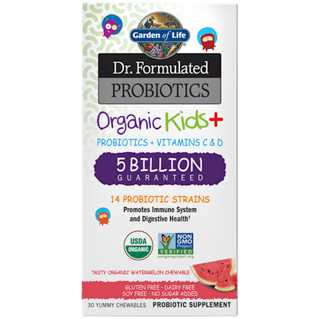Organic Kids Probiotics WM, 30 Tablets