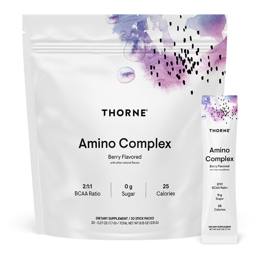 Amino Complex Berry Flavored, 30 Packets , Brand_Thorne Research Form_Packets Size_30 Packets