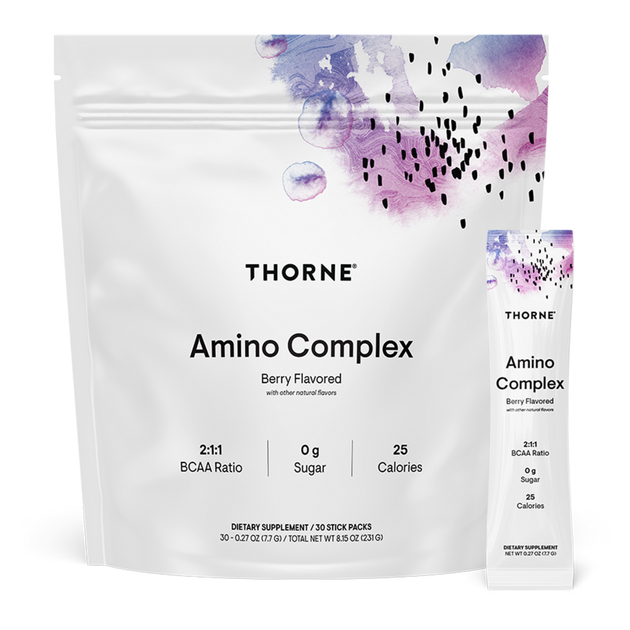 Amino Complex Berry Flavored, 30 Packets , Brand_Thorne Research Form_Packets Size_30 Packets
