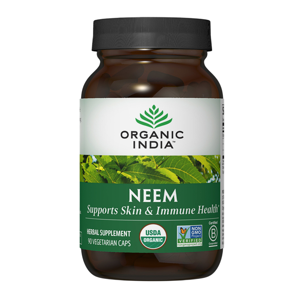 Neem, 90 capsules , Ayurveda Brand_Organic India Form_Capsules