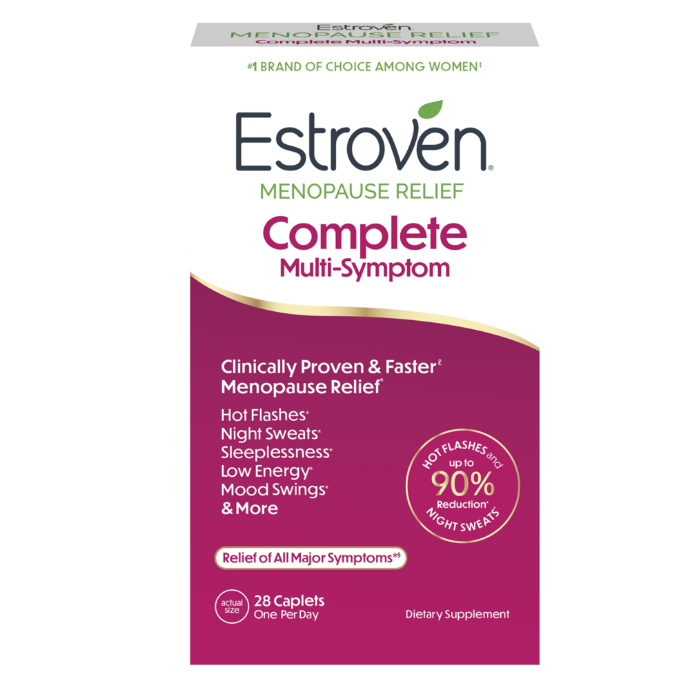 Estroven Complete Menopause Relief, 28 Caplets