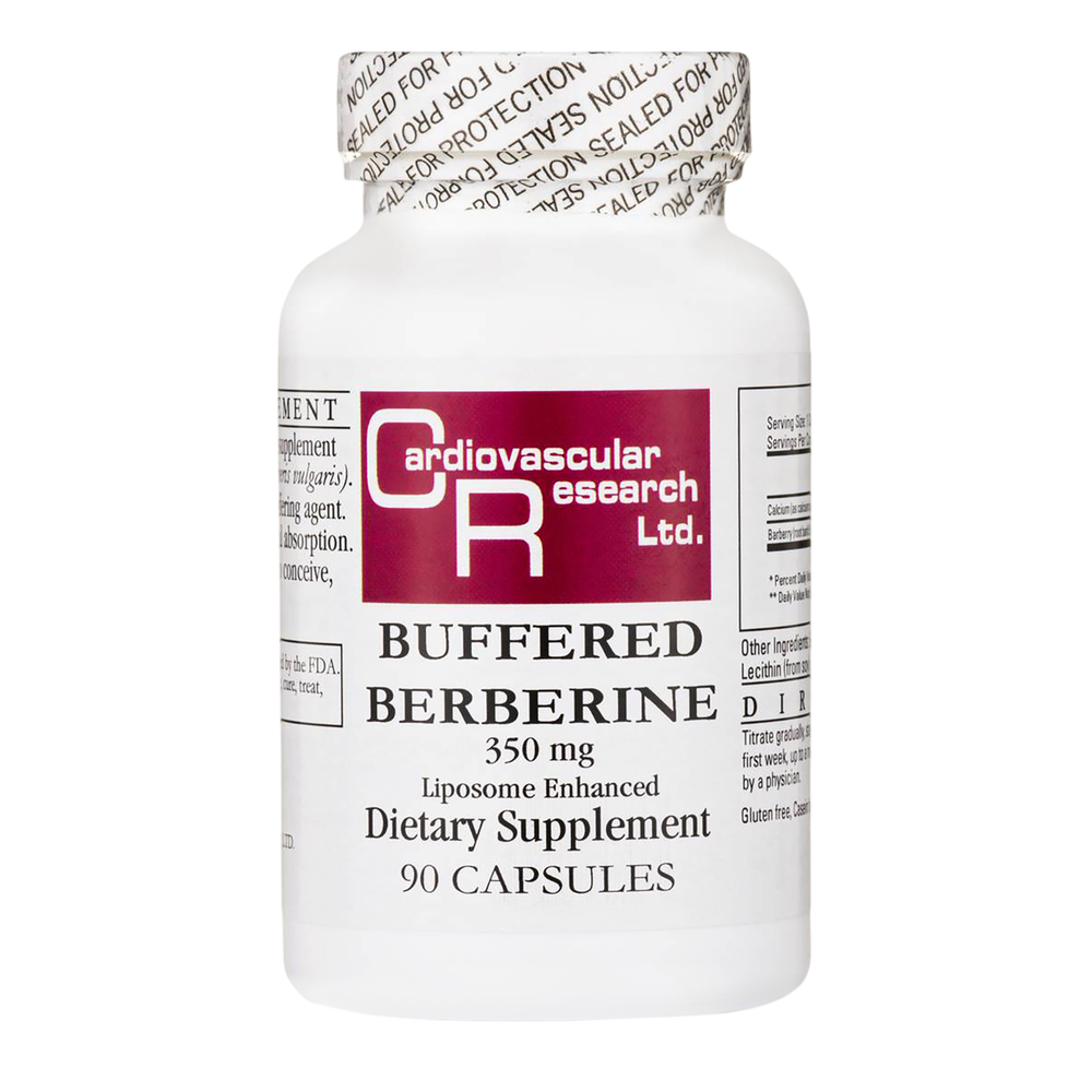 Buffered Berberine 350mg, 90 Capsules