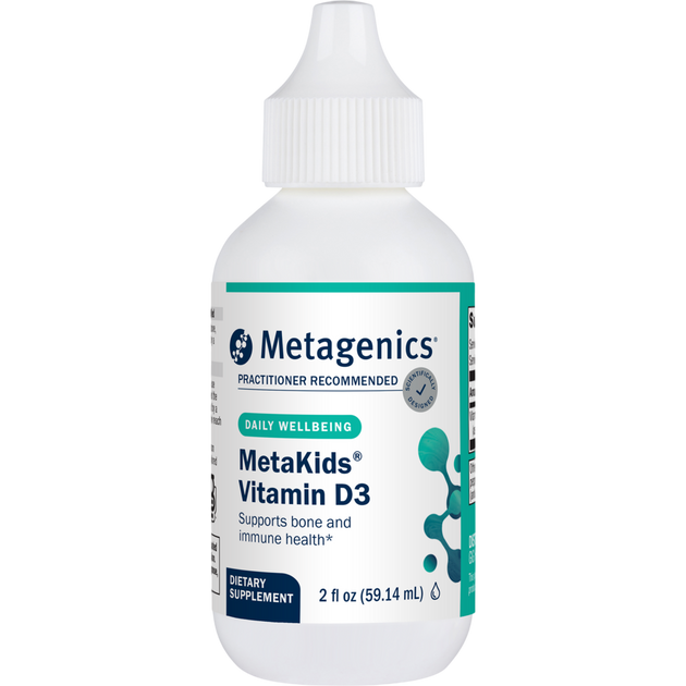 MetaKids™ D3 Liquid, 59.14 Milliliters , Form_Liquid
