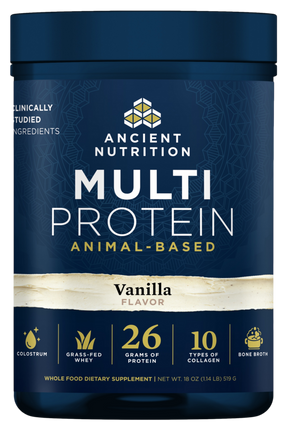 Ancient Nutrition Multi Protein Animal-Based, Vanilla - front