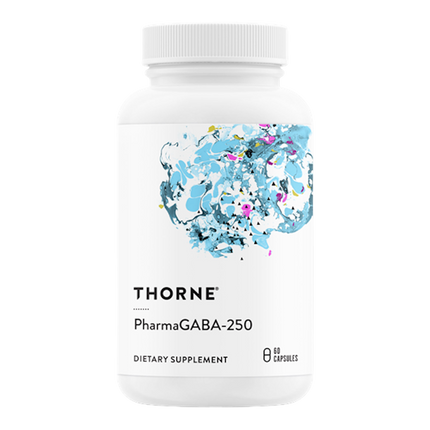 PharmaGABA-250, 60 Capsules , Brand_Thorne Research Form_Capsules Size_60 Capsules