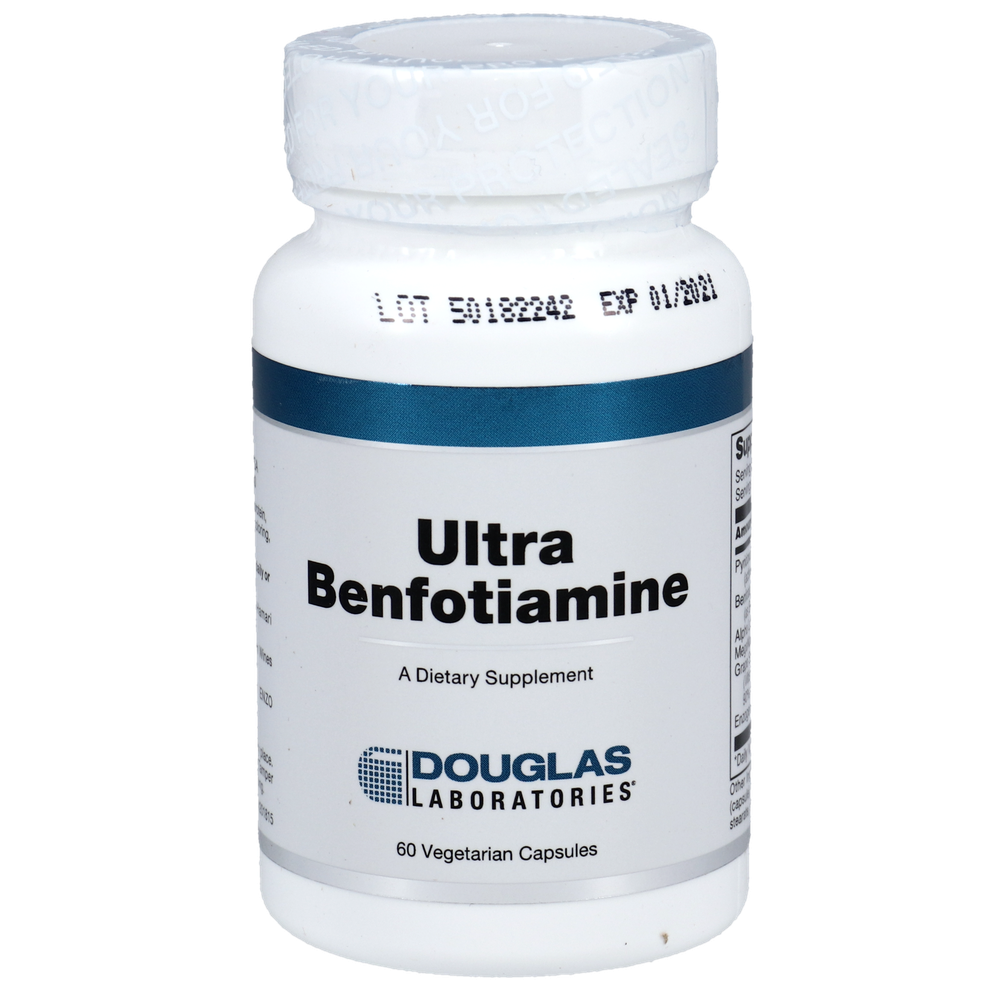 Ultra Benfotiamine, 60 Capsules
