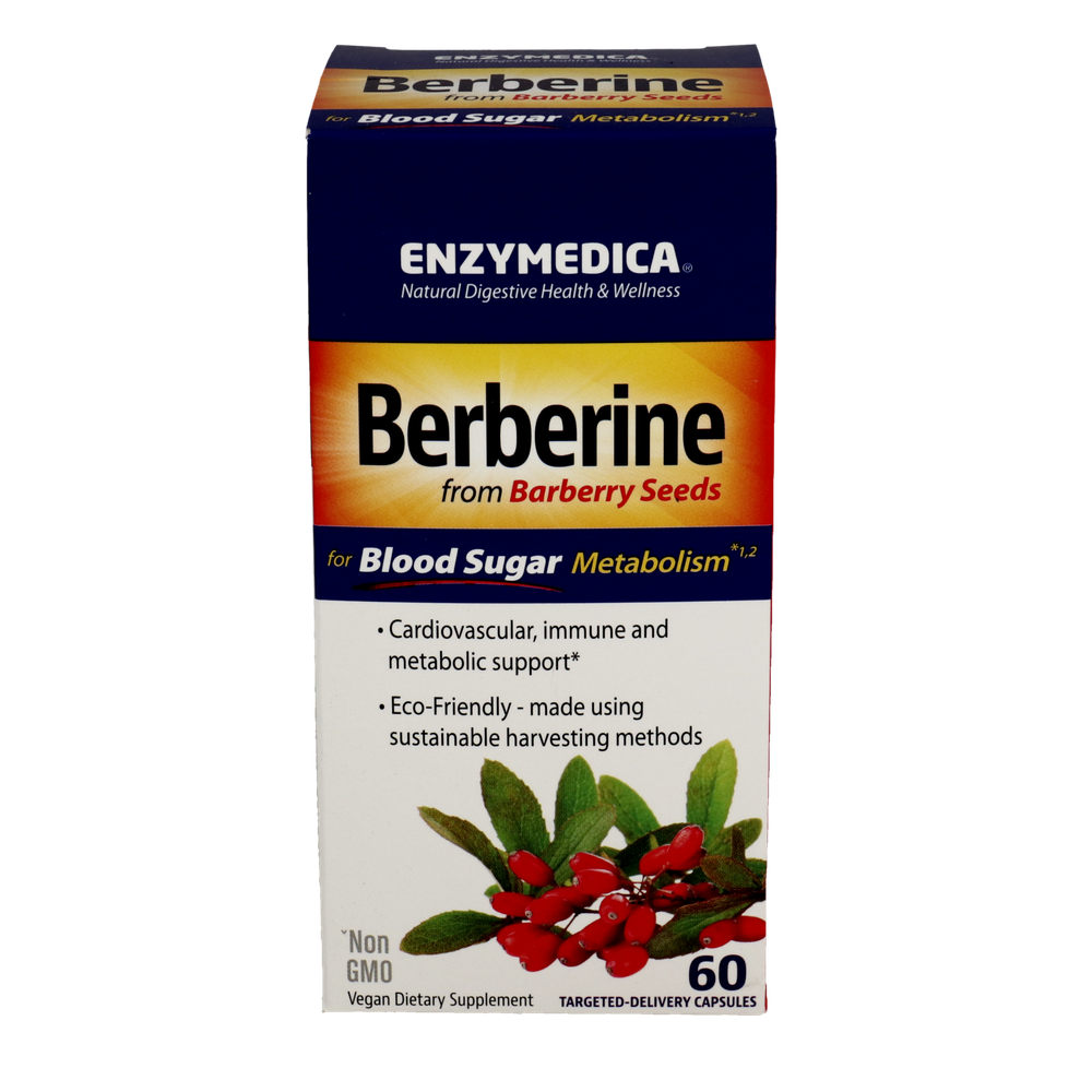 Berberine 500 mg, 60 capsules