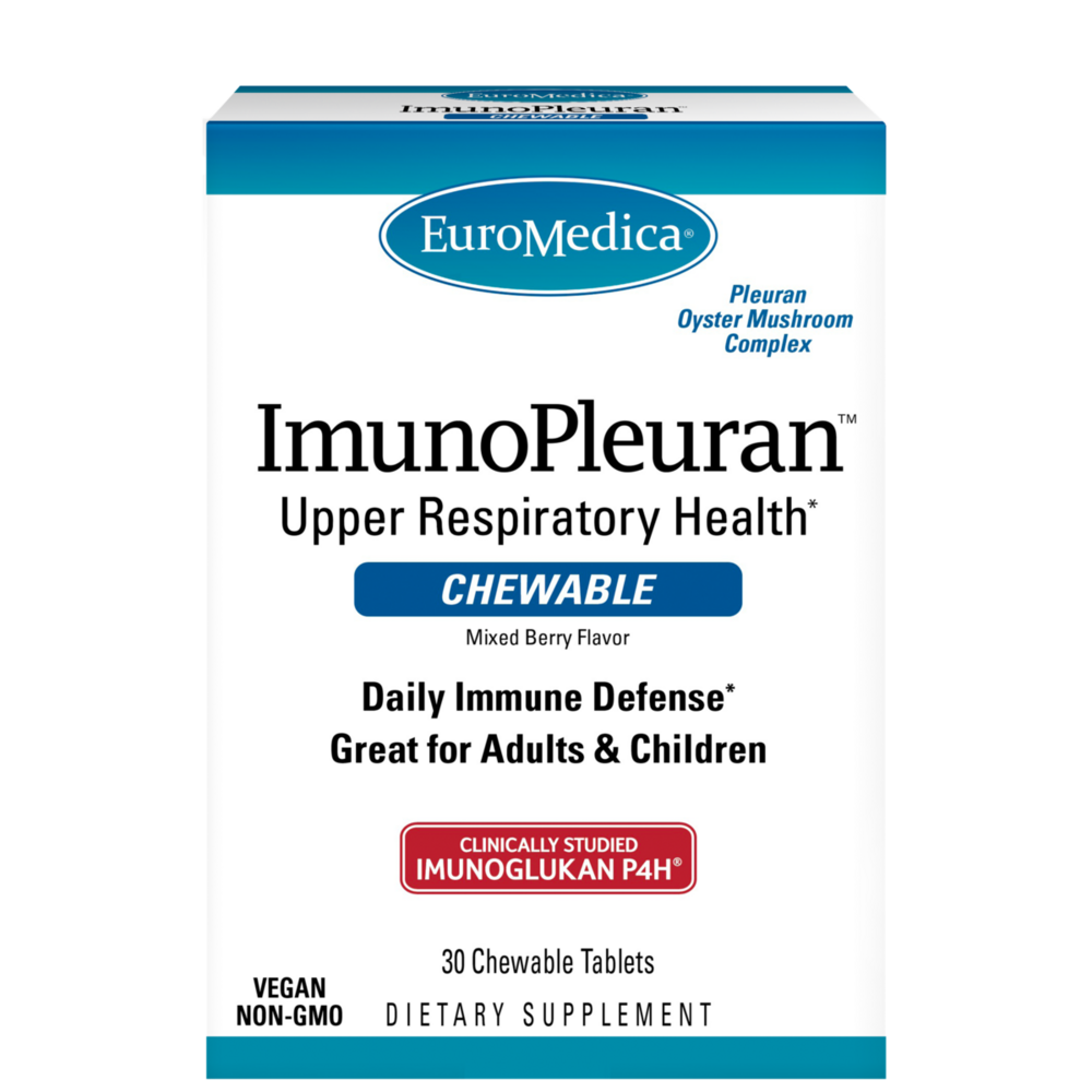 ImunoPleuran Upper Respiratory Health, Mixed Berry, 30 Chewable Tablets