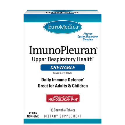 ImunoPleuran Upper Respiratory Health, Mixed Berry, 30 Chewable Tablets