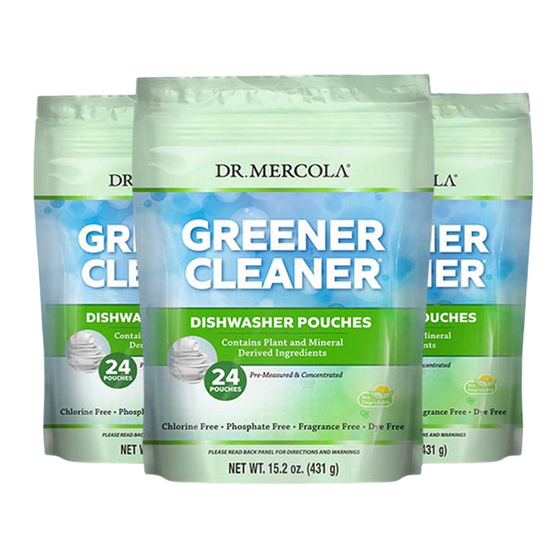 Greener Cleaner® Dishwasher Pouches, 24 Pouches