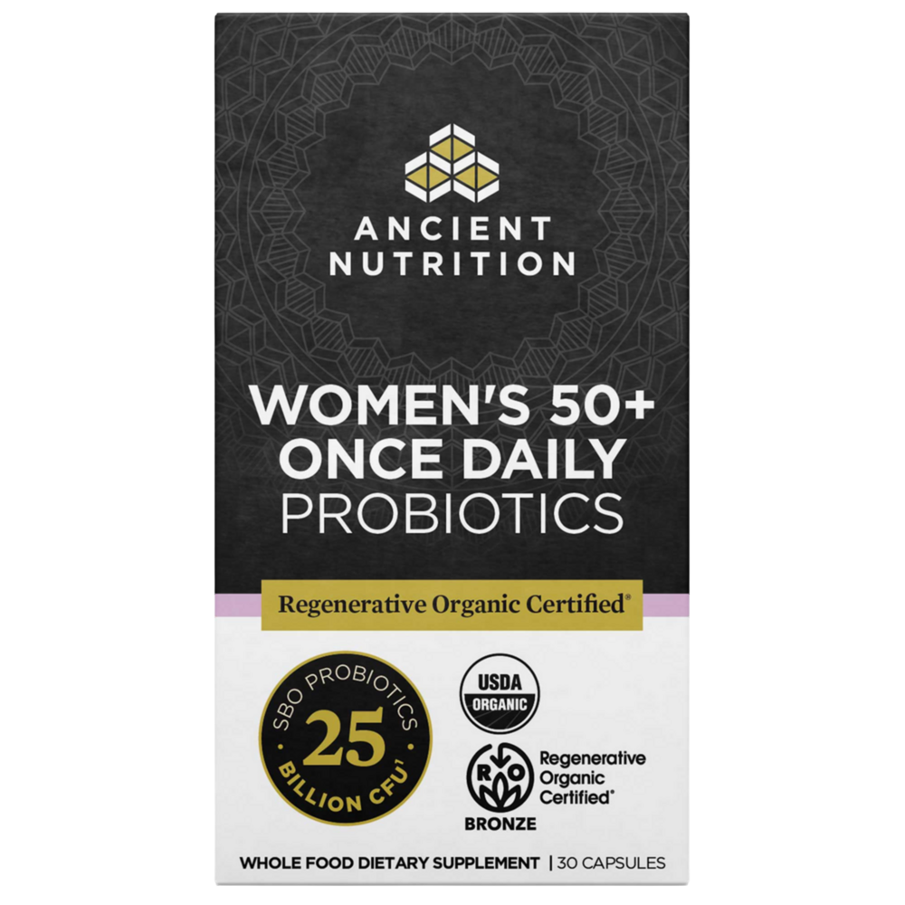 Ancient Nutrition Regenerative Organic Certified Women's 50+ Once Daily 25B - front