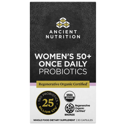 Ancient Nutrition Regenerative Organic Certified Women's 50+ Once Daily 25B - front