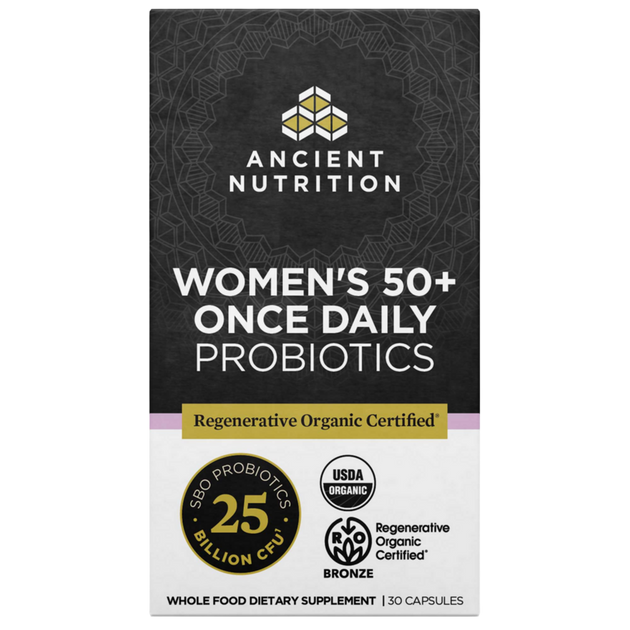 Ancient Nutrition Regenerative Organic Certified Women's 50+ Once Daily 25B - front