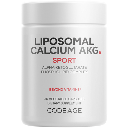 Liposomal Calcium AKG, 60 Capsules