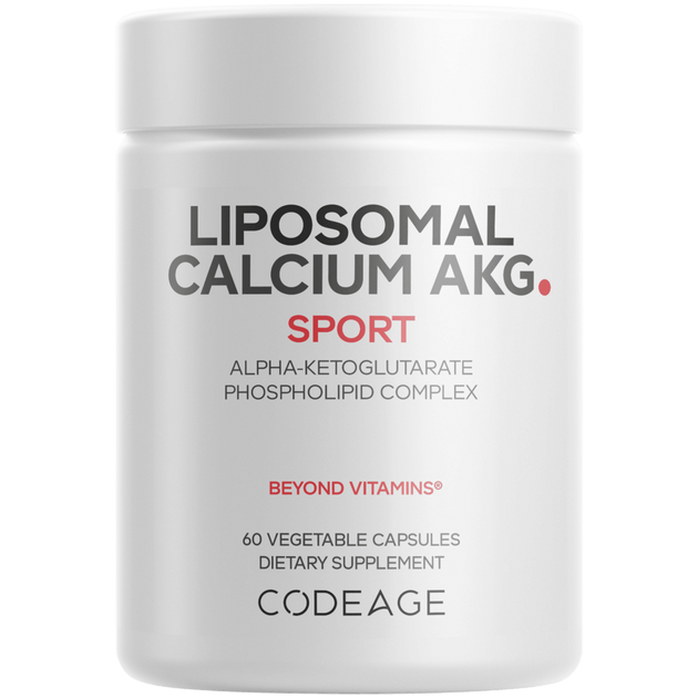 Liposomal Calcium AKG, 60 Capsules