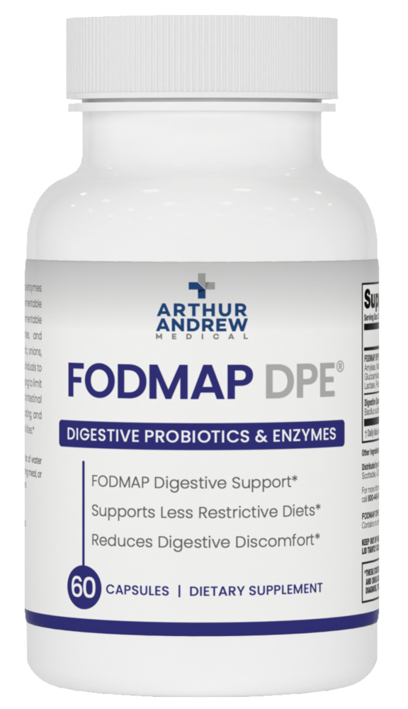 Arthur Andrew Medical FODMAP DPE, Fermentable Food Intolerance Relief - front