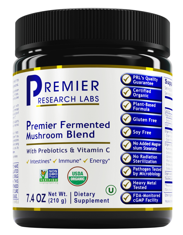 Premier Fermented Mushroom, 210 Grams , Brand_Premier Research Labs Form_Powder powder Requires Consultation Size_210 Grams