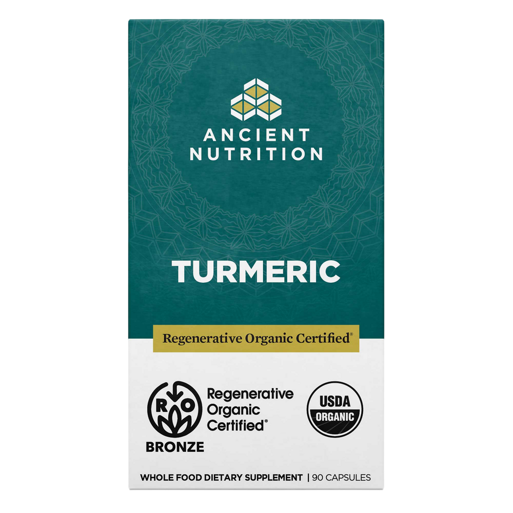 Ancient Nutrition Regenerative Organic Certified Turmeric - front