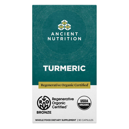 Ancient Nutrition Regenerative Organic Certified Turmeric - front