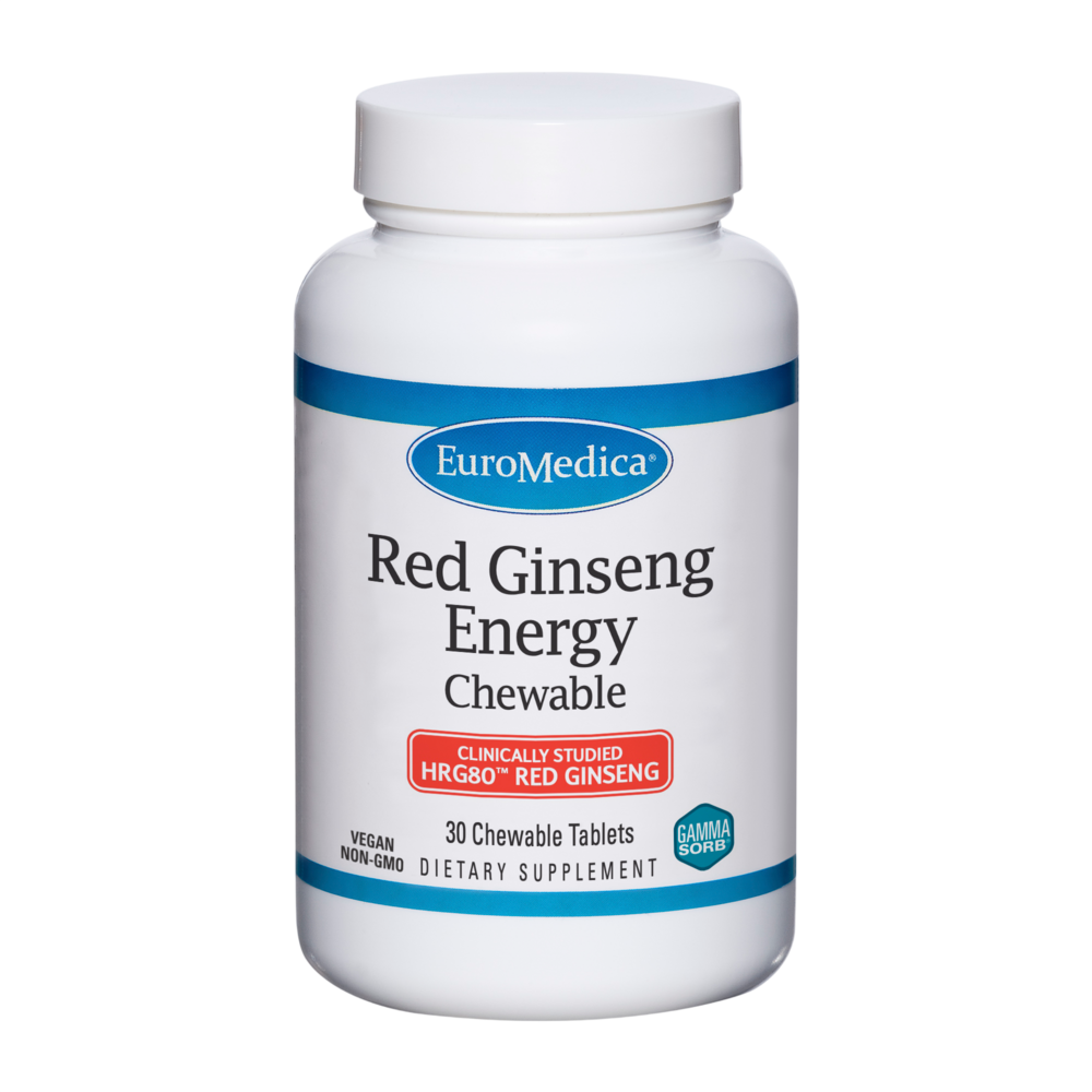 Red Ginseng Energy Chewable, 30 Tablets