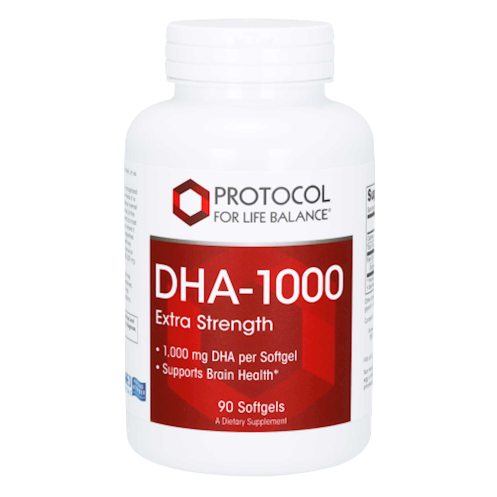 DHA-1000, 90 Softgel Capsules , Brand_Protocol for Life Balance Form_Softgels Requires Consultation Size_90 Softgel Capsules softgels