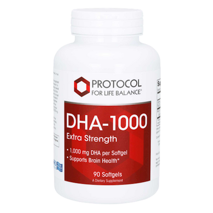 DHA-1000, 90 Softgel Capsules , Brand_Protocol for Life Balance Form_Softgels Requires Consultation Size_90 Softgel Capsules softgels