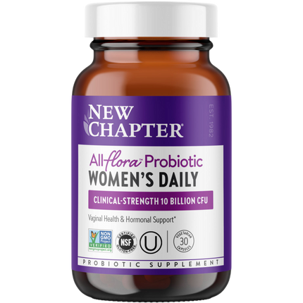 All-Flora Women's Daily Probiotic, 30 capsules