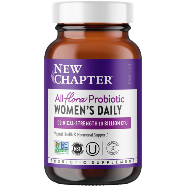All-Flora Women's Daily Probiotic, 30 capsules , Form_Capsules
