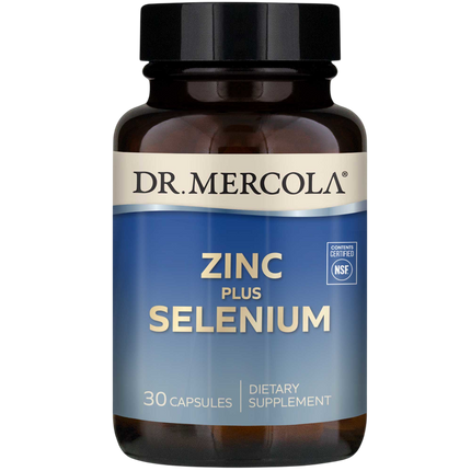 Zinc Plus Selenium, 30 Capsules
