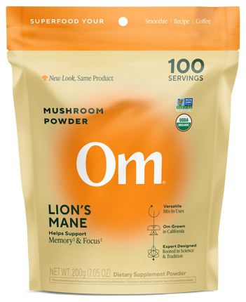 Lion's Mane (Hericium erinaceous), 200 Grams , Form_Powder
