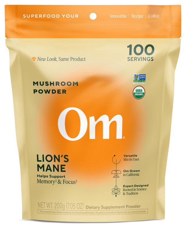 Lion's Mane (Hericium erinaceous), 200 Grams , Form_Powder