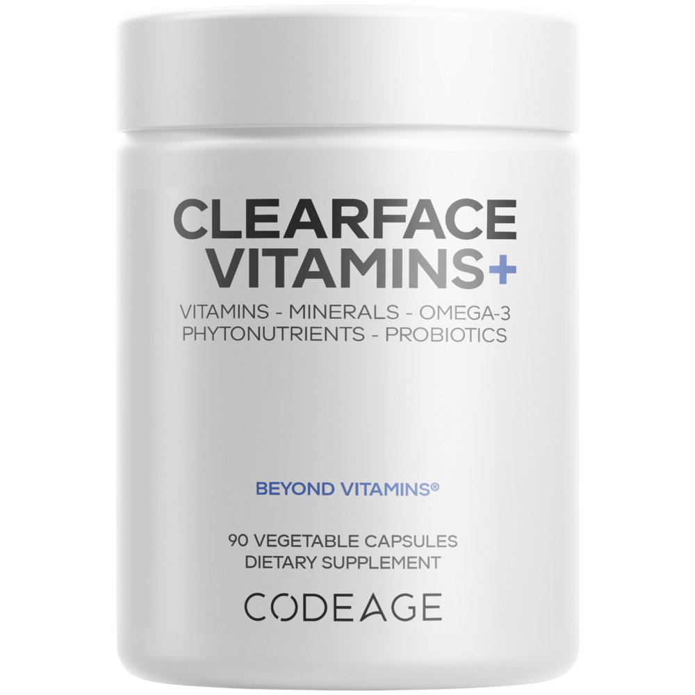 Clearface Acne Skin Vitamins, 90 Capsules