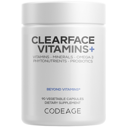 Clearface Acne Skin Vitamins, 90 Capsules