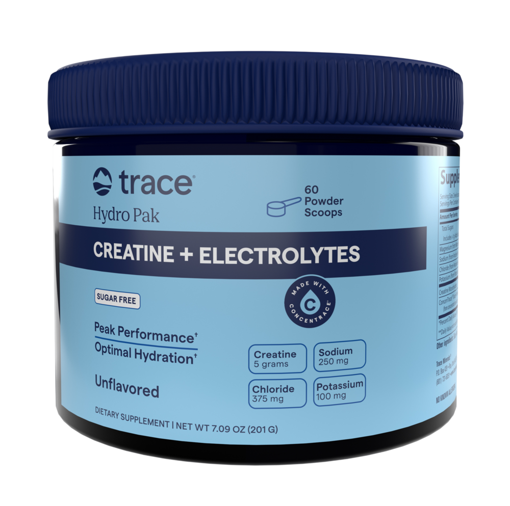Hydro Pak Creatine + Electrolytes, Unflavored, 201 g Powder