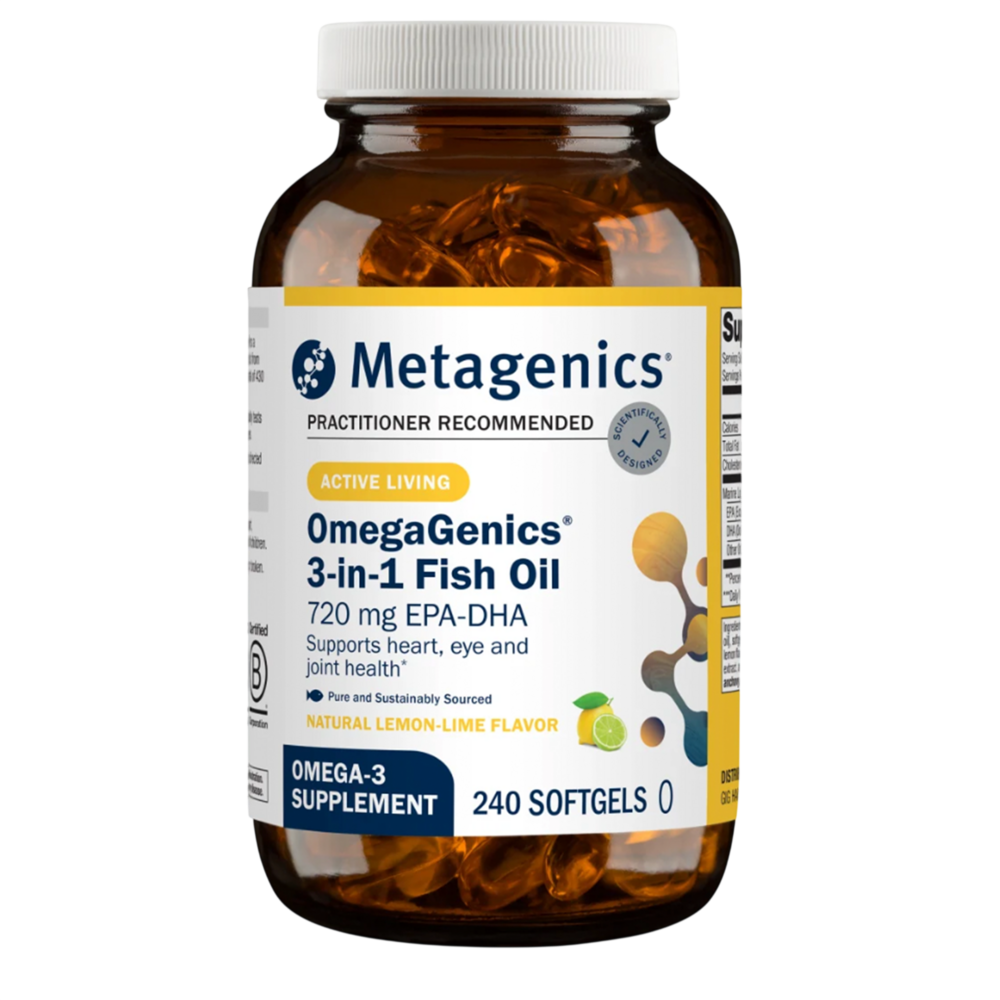 OmegaGenics® EPA-DHA 720, Lemon Flavor, 240 Softgels , Emersons Emersons-Alt Form_Softgels softgels