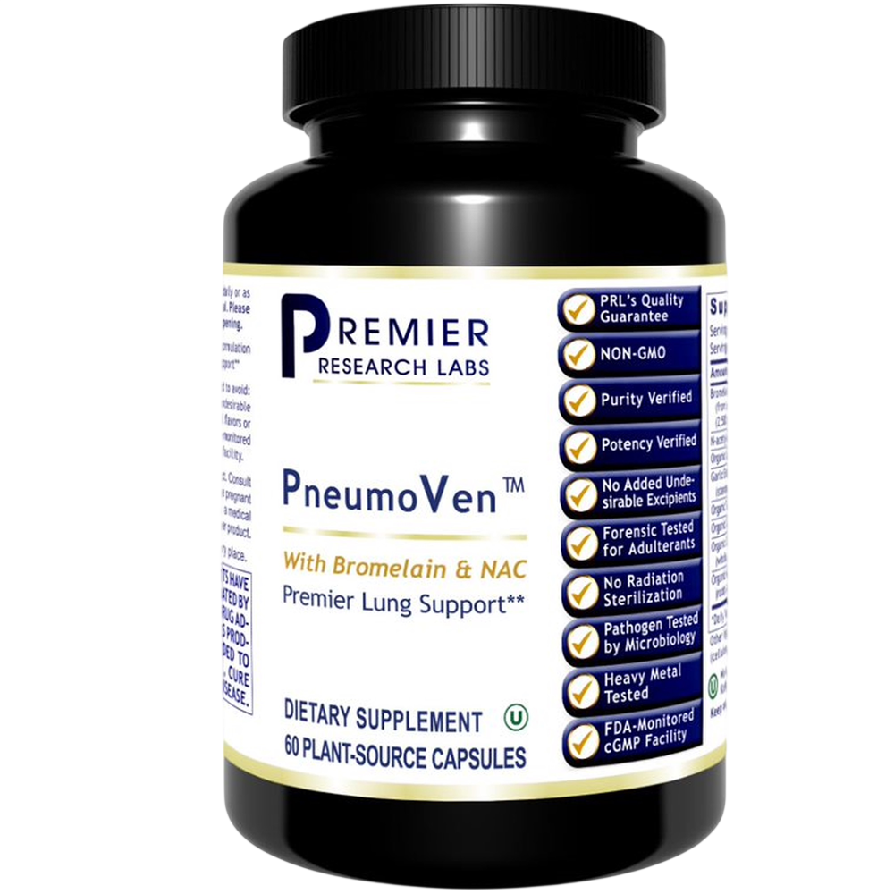 PneumoVen, 60 Capsules , Brand_Premier Research Labs capsules Form_Capsules Requires Consultation Size_60 Capsules