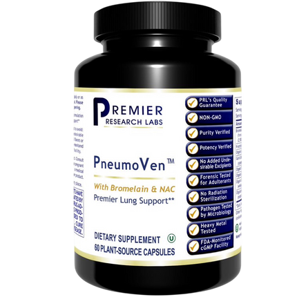 PneumoVen, 60 Capsules , Brand_Premier Research Labs capsules Form_Capsules Requires Consultation Size_60 Capsules