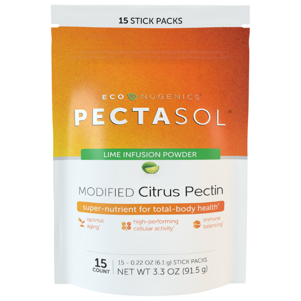 Pectasol Lime Flavor Stick Packs, 15 Packets